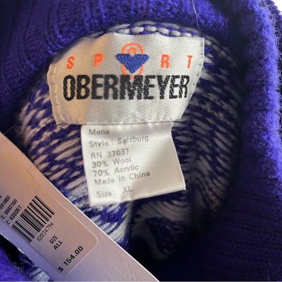 NWT Vintage Obermeyer sweater size XL - Picture 4 of 5